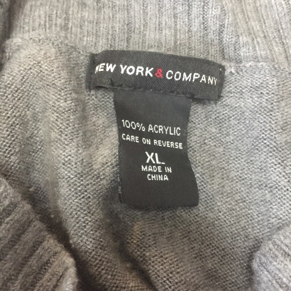 New York & Co LS Turtleneck Sweater Size XL - Picture 4 of 5